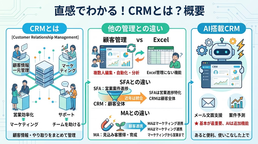 CRMとは？